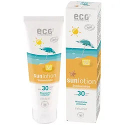 eco cosmetics Sonnenlotion Neutral LSF 30 ohne Parfum 125ml Sonnenschutzcreme 125 ml