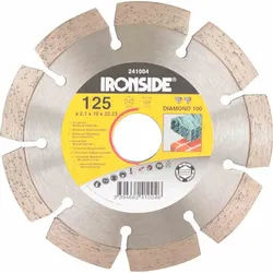 IRONSIDE Diamant-Scheibe 125mm 2/7mm