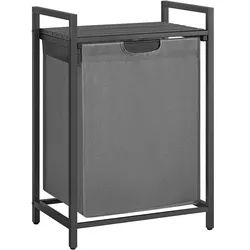 Wäschekorb ca. 50x72x33 cm Grau