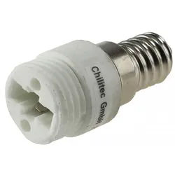 ChiliTec Lampensockel-Adapter, Keramik E14 auf G9