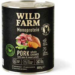WILD FARM Monoprotein Pork 800 g hypoallergenes Hundefutter