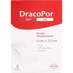 DRACOPOR WUNDV ST 7.2X5CM 5 St