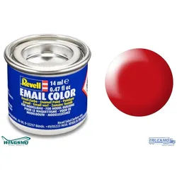 Revell Farben Email Color Leuchtrot seidenmatt 14ml RAL 3024 32332