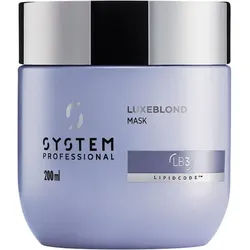 System-Professional-Lipid-Code Fibra LuxeblondMask 200 ml