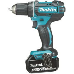 Makita Akku-Bohrschrauber DDF482RTJ Akku-Bohrschrauber 18V 2 Gang blau|schwarz