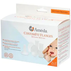 Ameda Customfit FlangesTM Brustwarzen 36 mm-32,5 mm
