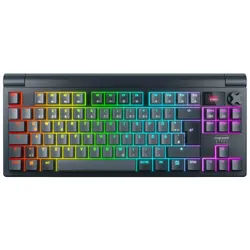 CHERRY MX 8.3 TKL Wireless, Starfall Grey, MX2A RGB RED, USB/Bluetooth, FR