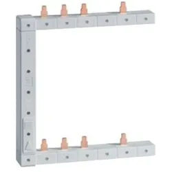 Hager KCF563L Phasenschiene senkrecht 4-polig 2-reihig links, 125mm