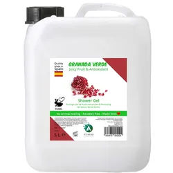 Vitacab Granada Verde Duschgel, Fruchtig Juicy Granatapfel - 5L Kanister