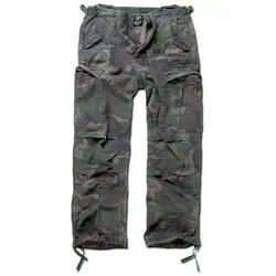 Brandit M-65 Vintage Hose, grün, Größe S für Männer