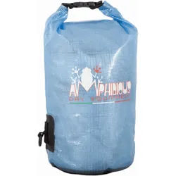 Amphibious Transparent Tube wasserdichte Tasche, türkis-blau, Größe 31-40l für Männer