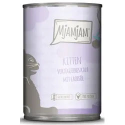 MjAMjAM Kitten vorzügliches Kalb mit Lachsöl 6x400 g