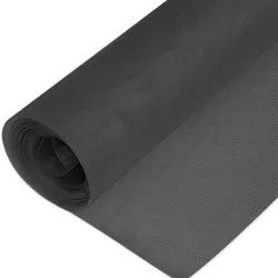Intirilife Fliegennetz aus Fiberglas Schwarz Meterware Breite 100cm Maschenweite 1,2mm - UV beständig Fliegengitter Insektenschutz Gitter Fenster Tür