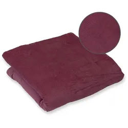 Krabbeldecke Baby Krabbeldecke 100x100 cm "Cord Berry" (Made in EU), ULLENBOOM ®, Dick gepolstert, Außenstoff 100% Baumwolle 100 cm x 100 cm