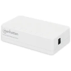 MANHATTAN Fast Ethernet Switch, 5-Port, weiß