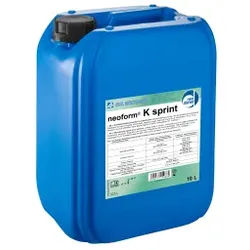 Dr. Weigert neoform® K sprint Flächendesinfektion, Schnelldesinfektionsmittel für Flächen und Geräte, 10 Liter - Kanister