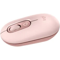 LOGITECH POP Wireless Mouse, Rose, Logi Bolt, USB/Bluetooth
