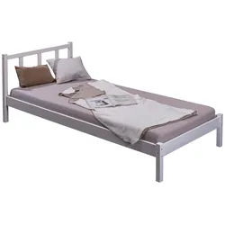 Bett Fredy ca. 90x200 cm Weiß