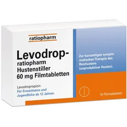 Levodrop-ratiopharm Hustenstiller 60 mg 10 St