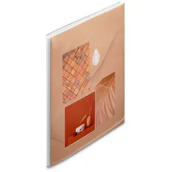Hama Einsteck-Fotoalbum Fotoalbum Softcover-Album "Singo II", für 80 Fotos 10x15cm, Terracotta braun