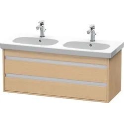 Duravit Ketho Waschtischunterbau wandhängend Natur Eiche Matt 1150x455x480 mm - KT664903030 KT664903030