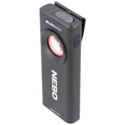 NEBO Slim+ 1200 COB-LED Taschenlampe, 1200 Lumen, 52 Meter Leuchtweite, Powerbank-Funktion, wiederaufladbar