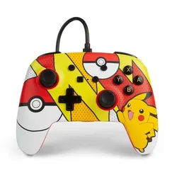 Enhanced - Pokemon Pikachu Pop Art - Wired Controller - Nintendo Switch