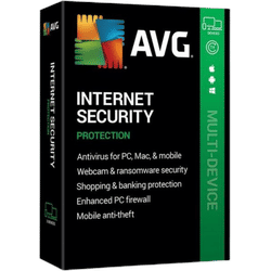AVG Internet Security ; 10 Geräte 1 Jahr