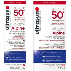 Ultrasun Alpine Spf 50+ 2in1 (20 ml) & Alpine Spf 50+ (30 ml)