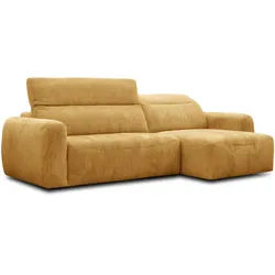 ECKSOFA NERO 4-Sitzer, gelb