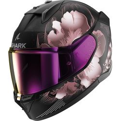 Shark D-Skwal 3 Mayfer Helm, schwarz-pink, Größe S