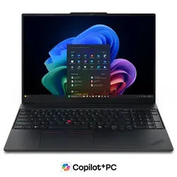 Lenovo ThinkPad E16 Gen 3 Intel® Core Ultra 7 256V Prozessor LPE-Kerne bis zu 3,70 GHz P-Kerne bis zu 4,80 GHz , 16 GB MOP, Windows 11 Pro 64, 512 GB SSD M.2 2242 PCIe 4.0 TLC Opal