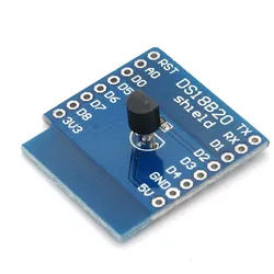 DS18B20 Temperatursensor Shield für D1 Mini