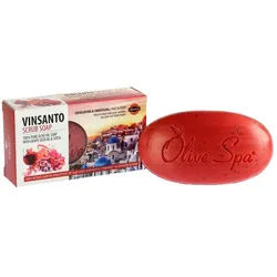 Olive-Spa - Vinsanto Scrub Seife mit Traubenkernöl 90 g