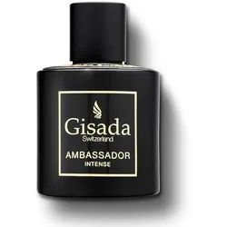 Gisada Eau de Parfum Ambassador Intense, Glasflakon, Parfüm EDP, Herrenduft