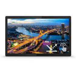 Philips B Line 222B1TFL - LED - 55.9 cm (22) (21.5" sichtbar) - Touchscreen - TFT-Monitor (1920 x 1080 px, Full HD, 4 ms Reaktionszeit, 75 Hz, IPS, Touchscreen) schwarz