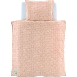 Träumeland Babybettwäsche Jersey Kuschelhase, Jersey, 2 teilig, mit Allover-Print beige|bunt