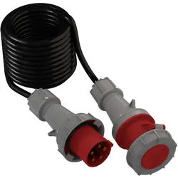 CEE Verlängerungskabel Kabel 5m 63A IP67 Starkstromkabel 5x10mm2 PCE Doktorvolt® 2803