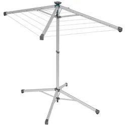Leifheit Wäschespinne , Anthrazit, Silberfarben , Metall , 110x95x110 cm , Haushalt & Kleinelektro, Wäschepflege, Wäscheständer