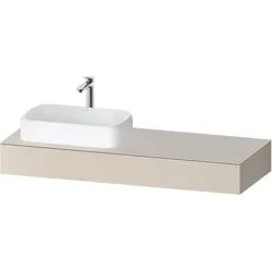 Duravit Qatego Konsole Taupe Matt 1400x550x170 mm - QA4803091910000 QA4803091910000