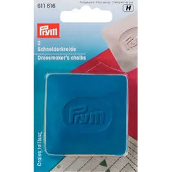 Stofferia Stoff Schneiderkreide-Platten gelb/blau, Meterware
