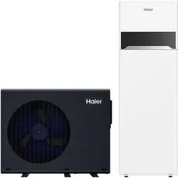 Haier Hydro-Split Luft-Wasser-Wärmepumpe Außeneinheit 12 kW mit All-in-One Inneneinheit, inkl. Erstinbetriebnahme - HPM12-TND2-H/HPM10(12)-T200CE-AW1
