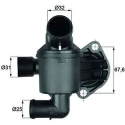 MAHLE Thermostat, Kühlmittel ti3587 für CUPRA