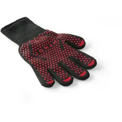 HENDI Grillhandschuhe hitzebeständig – 2 Stück, 2 Stk., (L)300mm