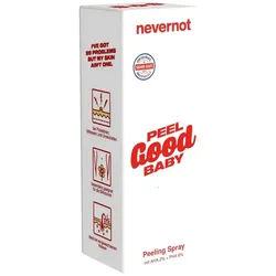 nevernot Intimpflege Peel Good Baby Flasche mit, 1-tlg., Intim-Peeling-Spray mit AHA und PHA