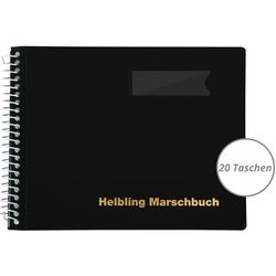 Helbling BMS20 Marschbuch schwarz 20 Taschen