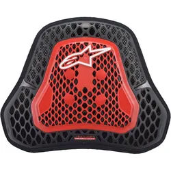 Alpinestars Nucleon KR-CELL CiR Brustprotektor, schwarz-rot, Größe L für Männer