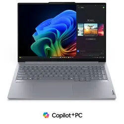 Lenovo ThinkBook 16 Gen 7 Snapdragon Snapdragon® X Plus X1P-42-100 Prozessor 3,40 GHz, Windows 11 Home 64 ARM, 512 GB SSD, M.2 2242, PCIe 4.0, TLC