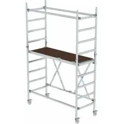 MUNK Klappgerüst Plattform-Höhe 1,54 m Größe 0,75 m x 1,80 m