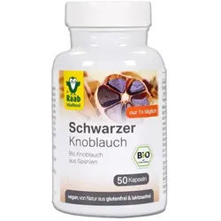 Raab Schwarzer Knoblauch Kapseln bio (50St)